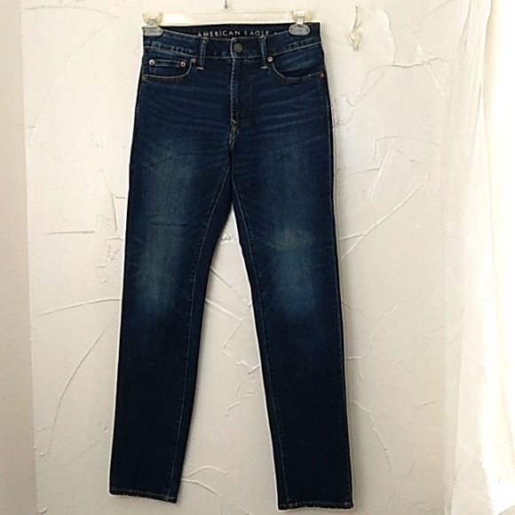 American Eagle Slim Straight Jeans Size 30 X 32 Next‎ Level Stretch Normc… - Picture 1 of 7